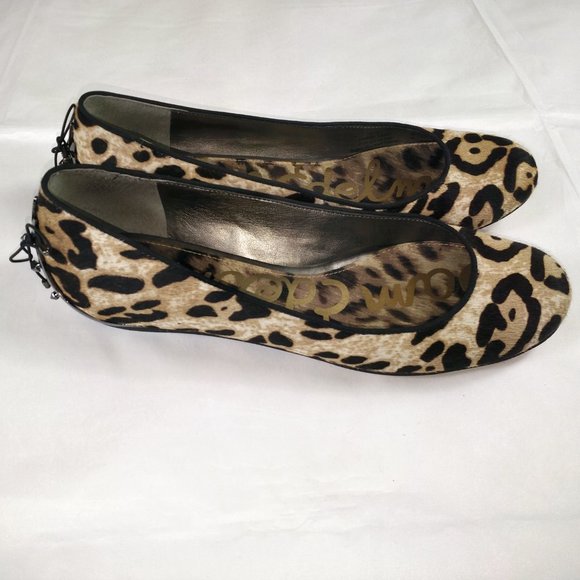 Sam Edelman Joya Leopard Print Flat Shoes Size 8M - Picture 2 of 12
